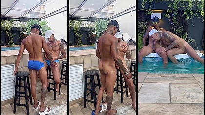 PEGACAO NA PISCINA. - COMPLETO