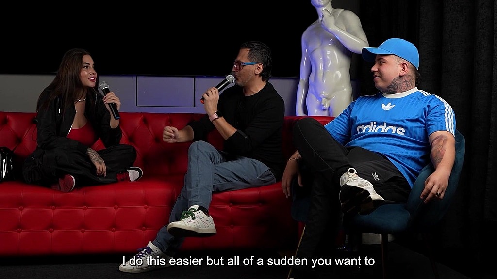 (full interview) i fuck a big dick fan on live tv show in front of my cuckold boyfriend - sara blonde (Sebastian Puentes, Sara Blonde, MrNick, Juan Bustos) (full interview) i fuck a big dick fan on live tv show in front of my cuckold boyfriend - sara blonde (Sebastian Puentes, Sara Blonde, MrNick, Juan Bustos)