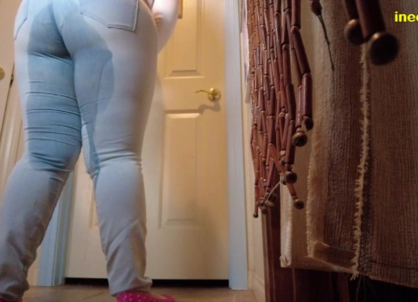 Milah Romanov Curvy Jeans Wetting Omorashi