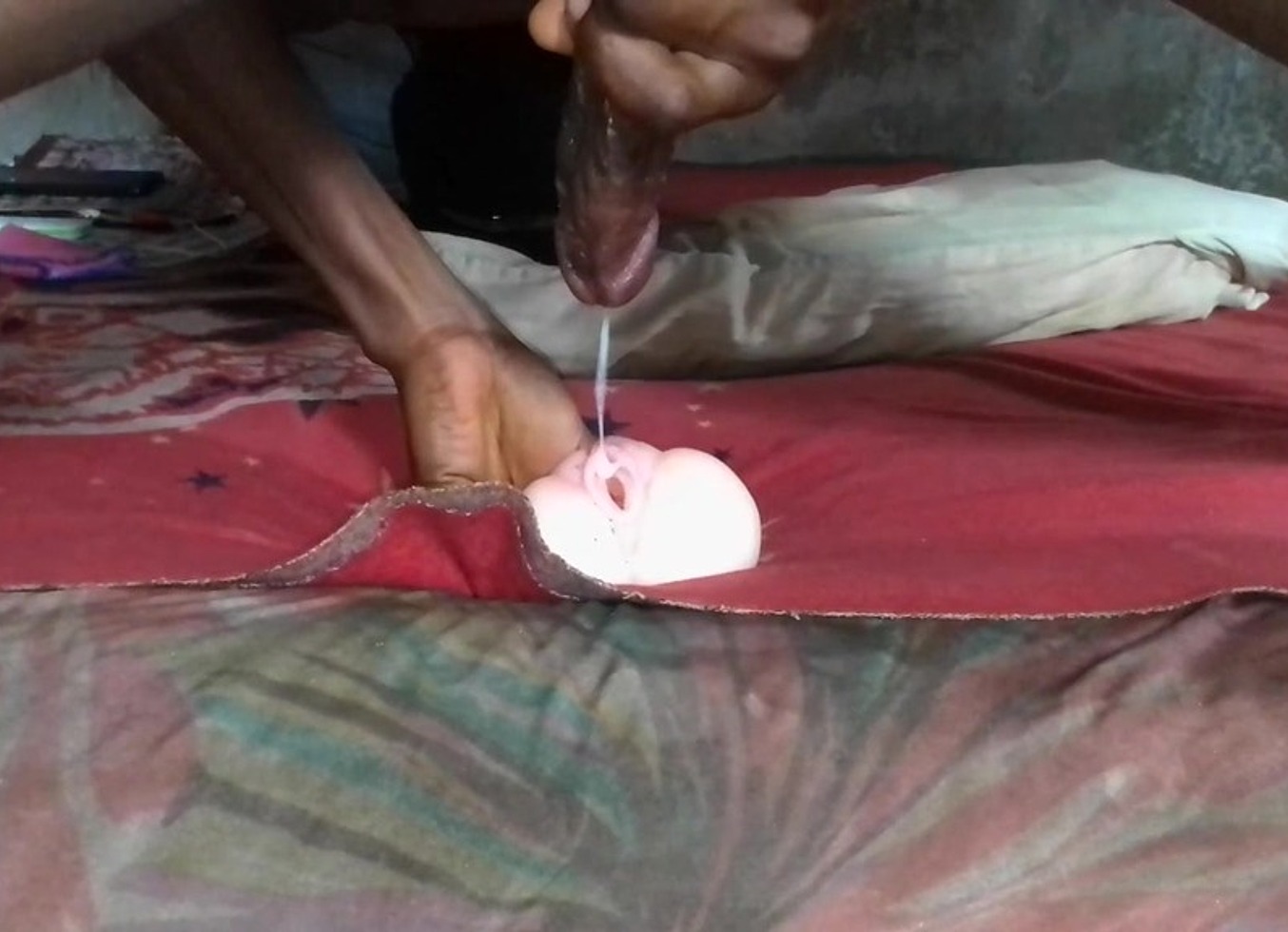 Casting Vibes Moment With Silicone Toys Creampie