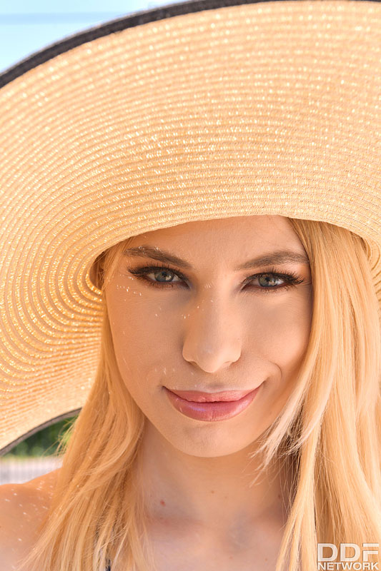 Bikini babe Milena Devi rides the rod hard in cowgirl to make he #2