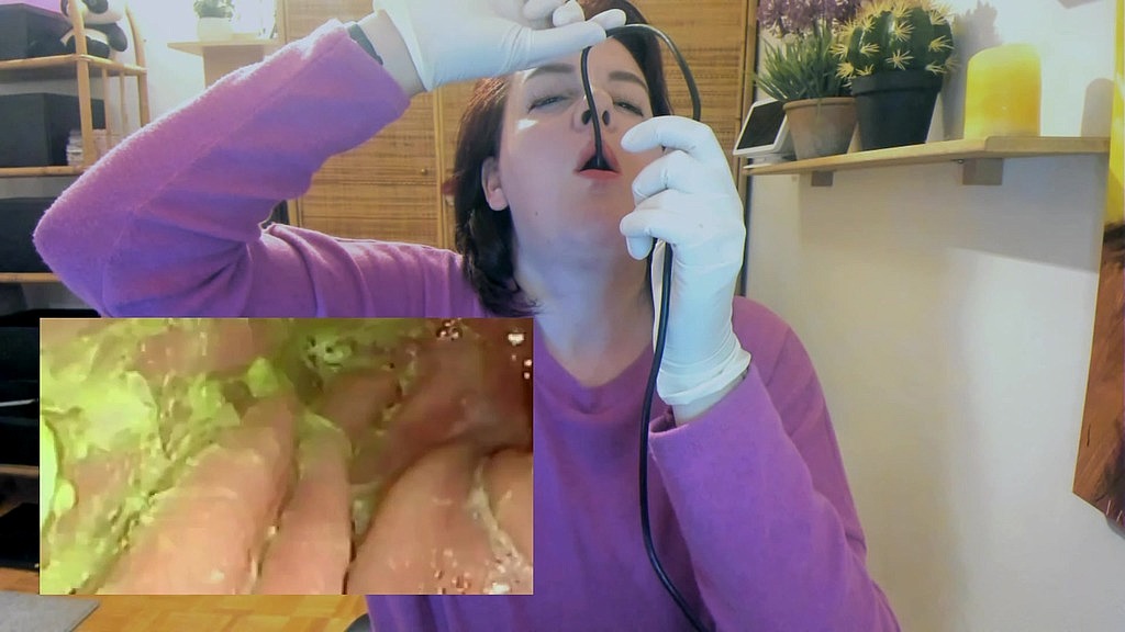 eating an apple vore exploration with medical endoscope (Nicoletta Embassi) eating an apple vore exploration with medical endoscope (Nicoletta Embassi)