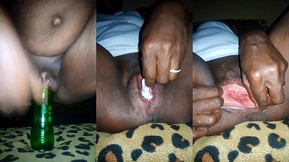 I use anything I see to fuck my extra large pussy