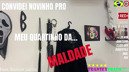 Convidei Novinho Pro Meu Quartinho Da Safadeza | Com: Brunna Garcia | cowgirl | oral | POV