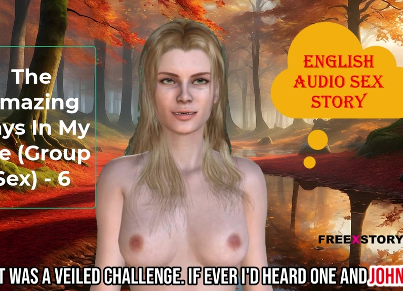The Amazing Days In My Life (Group Sex) - 6 - English Audio Sex Story With Subtitle