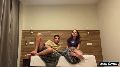 I brought the young girl to my house and we had a lot of sex