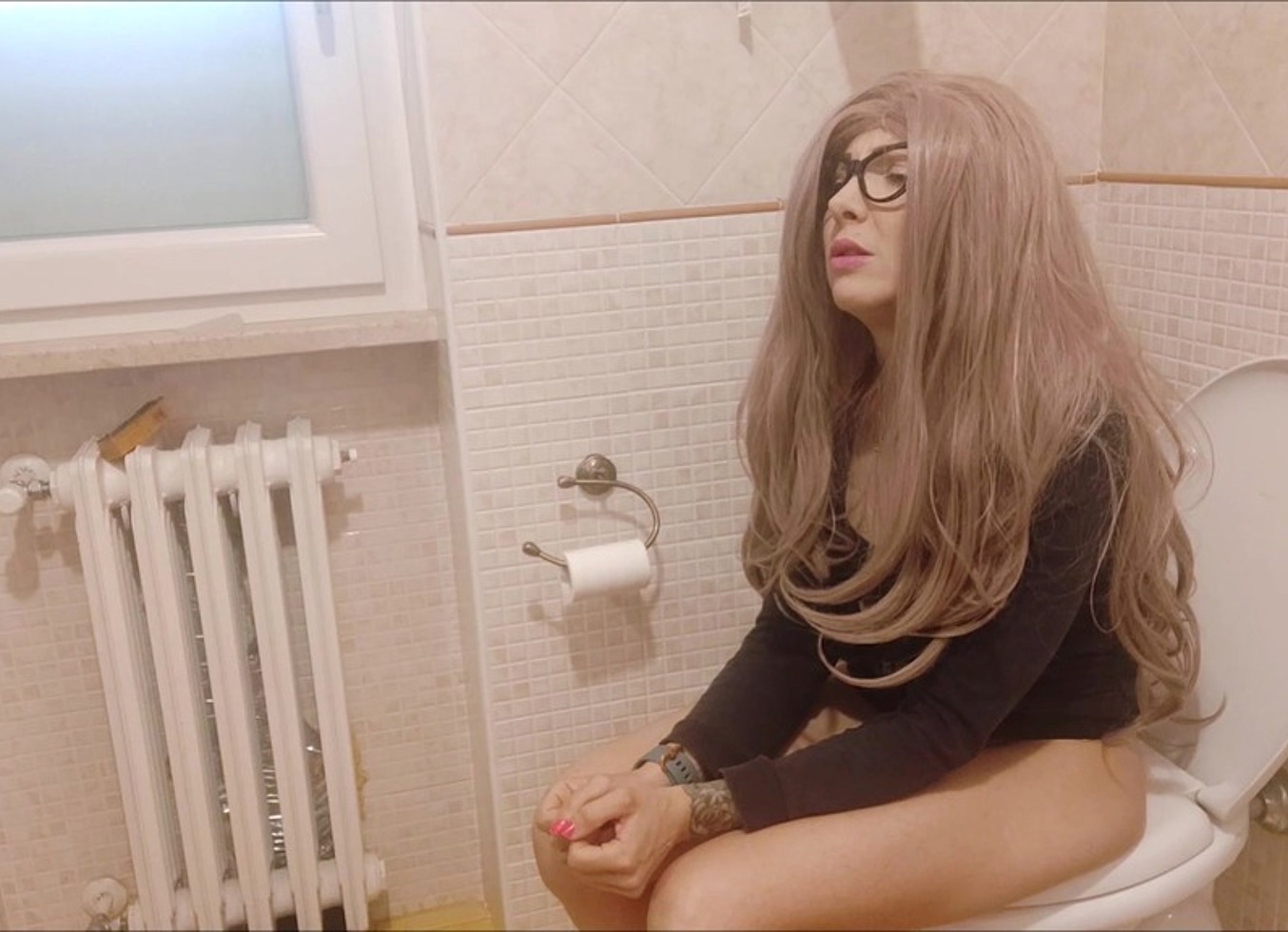 Chantalchannel - Magnificent Chantal Pees A Lot While Being Watched