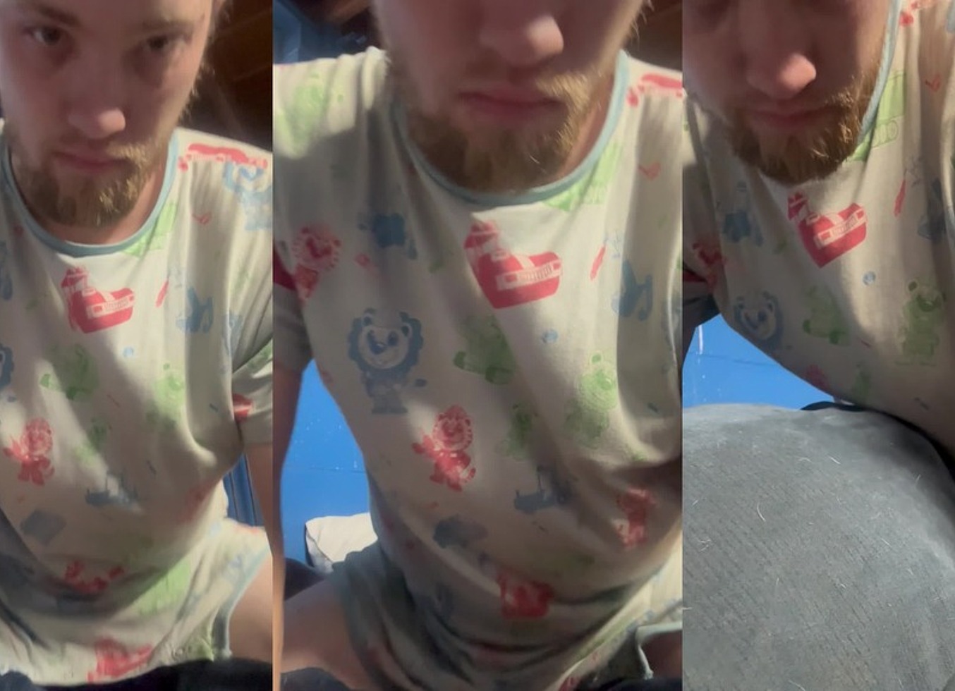 Diaper Boy Mickel Humping His Diapers