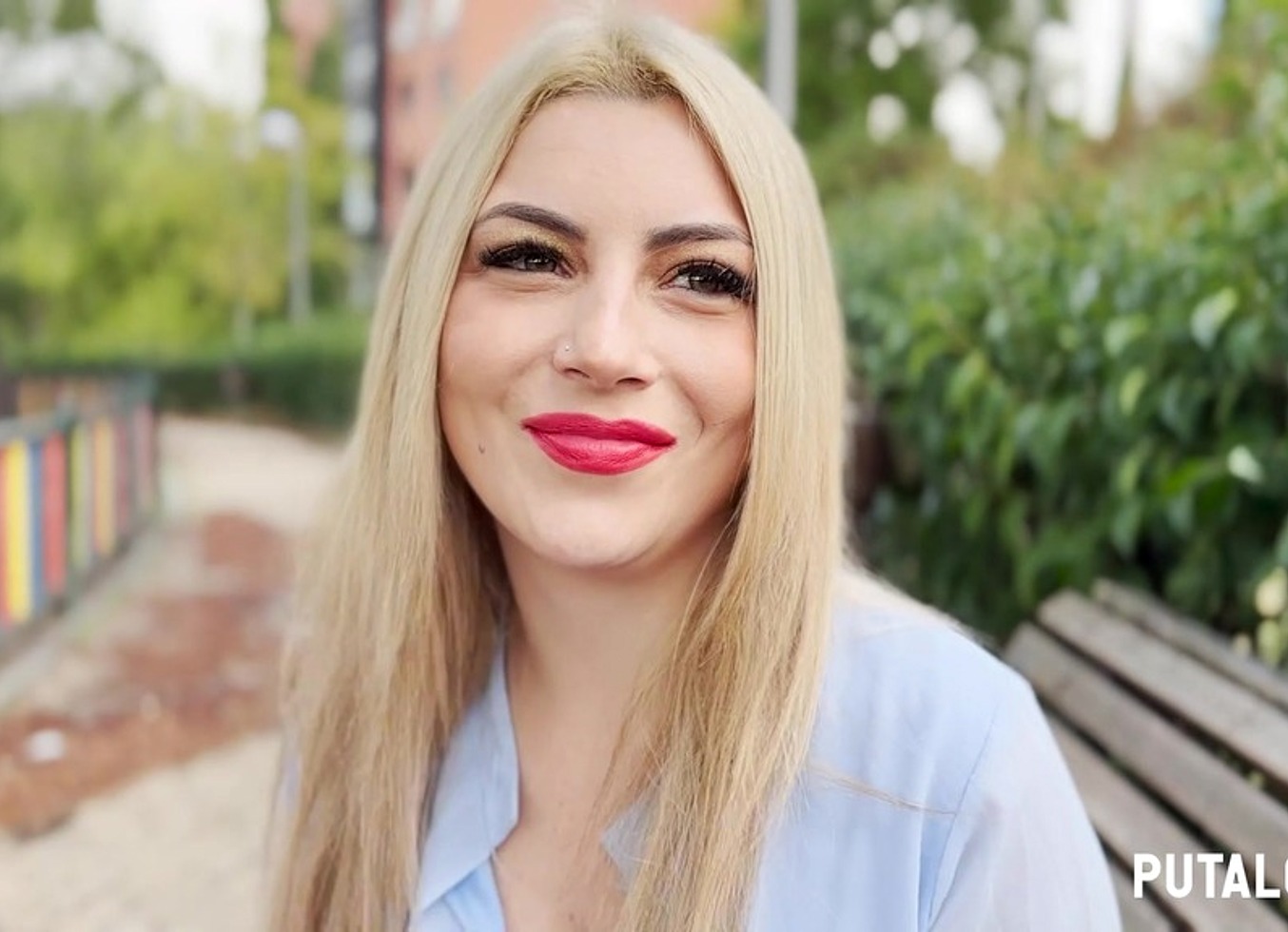 Putalocura - Rubia Italiana Dominique Palermo Es Pillada Por Torbe y Se Lo Folla