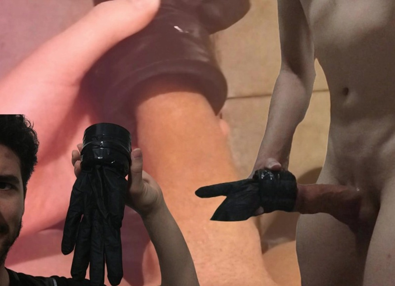 Home-Made Fleshlight At Work?