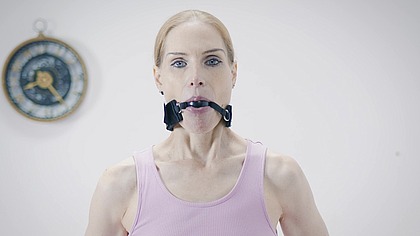 Austrian MILF bound & assfucked