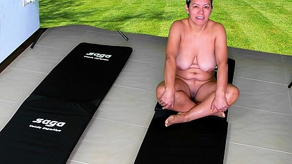 SEX YOGA IN THE GARDEN WITH AGARABAS AND OLPR