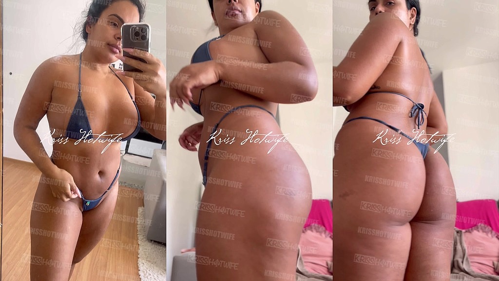 biquini tao pequeno que minha fica para fora (Kriss hotwife) biquini tao pequeno que minha fica para fora (Kriss hotwife)