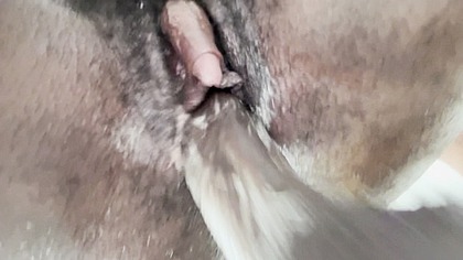 Anal e vaginal com meu massagista ate gozar