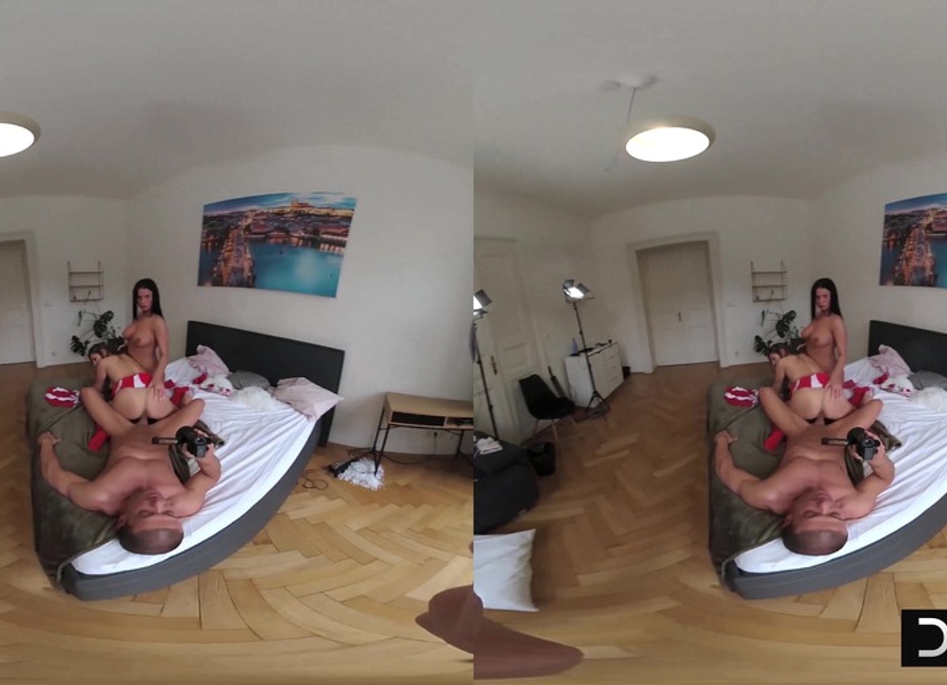 Katarina Rina & Serina's Pussy Stretched By Porno Dan's Buddy Matt!