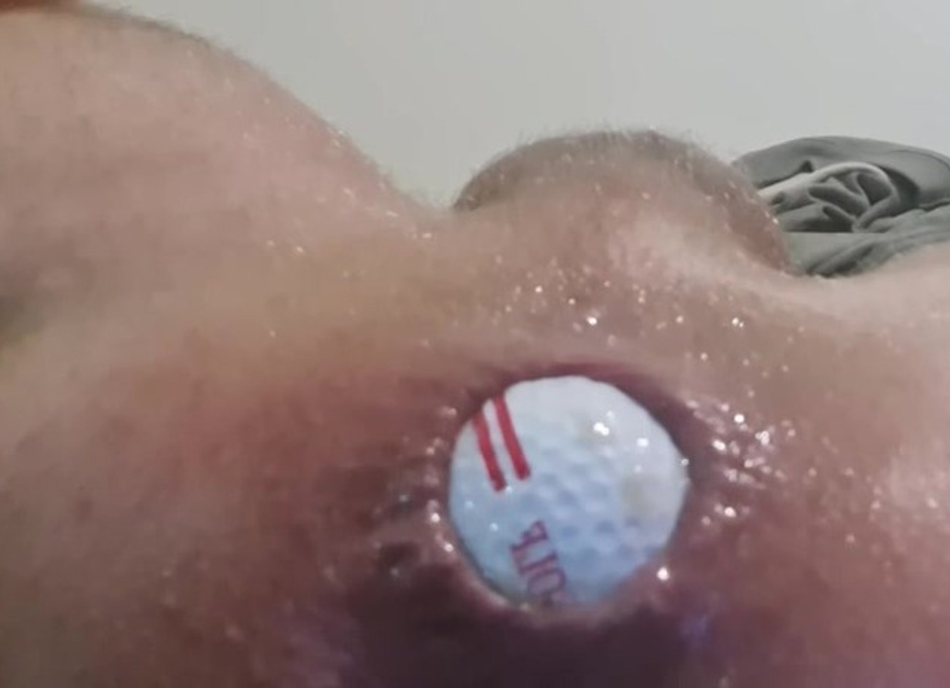 Mr. Marbles Anal Golfing