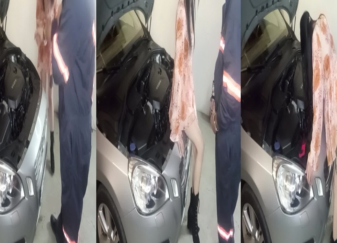 Garage Party Fitting Some Parts