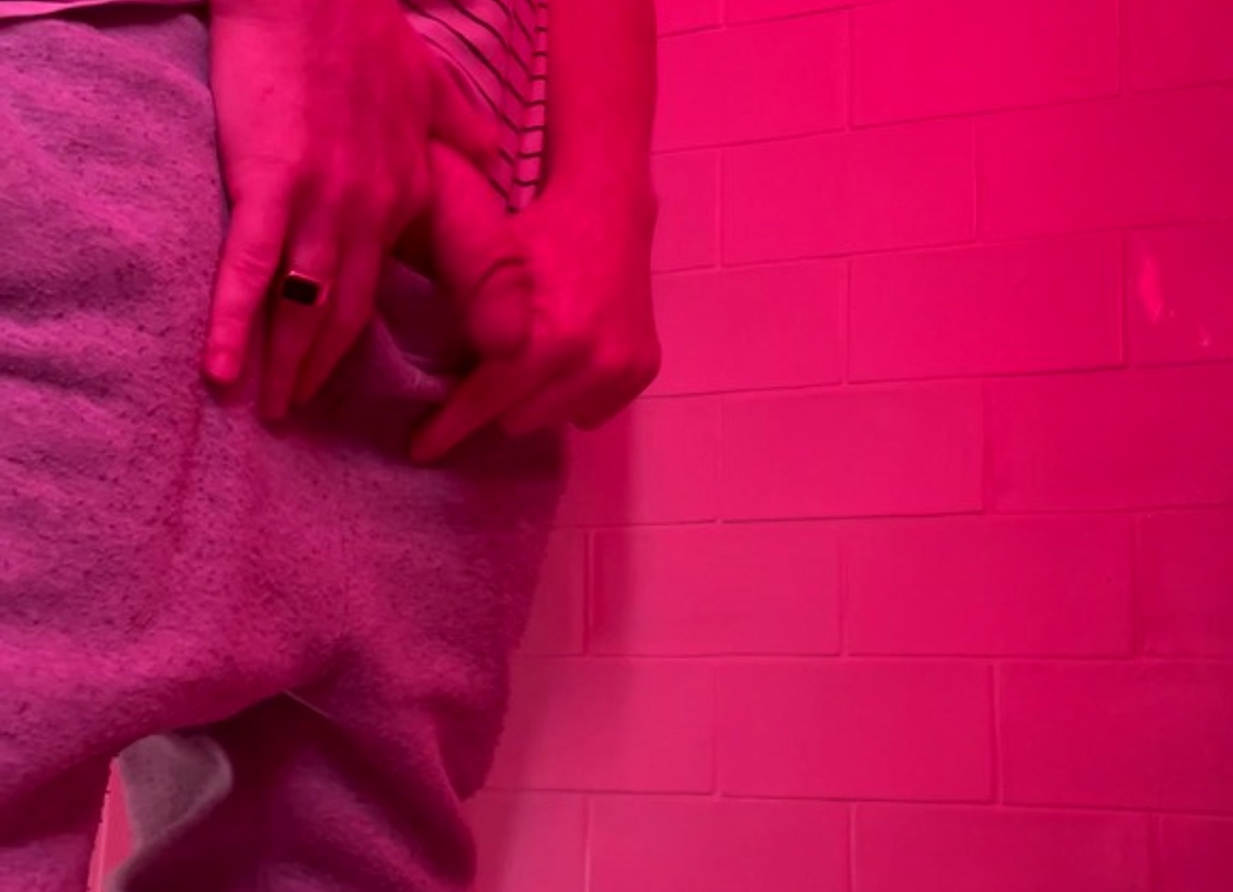 Filmed Pissing In The Toilets Of A Bar