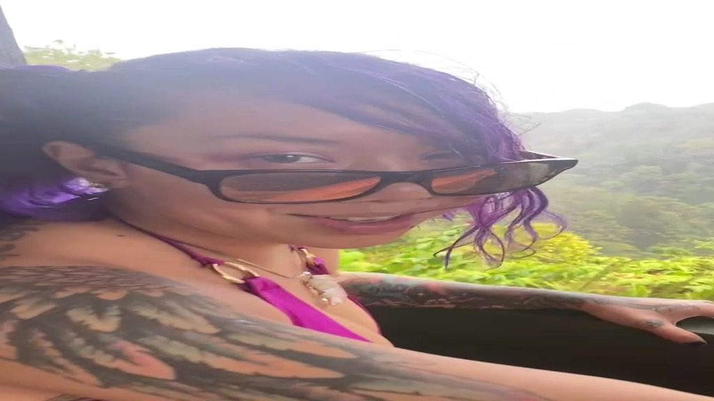 lesbians eating pussy on a waterfall in hawaii