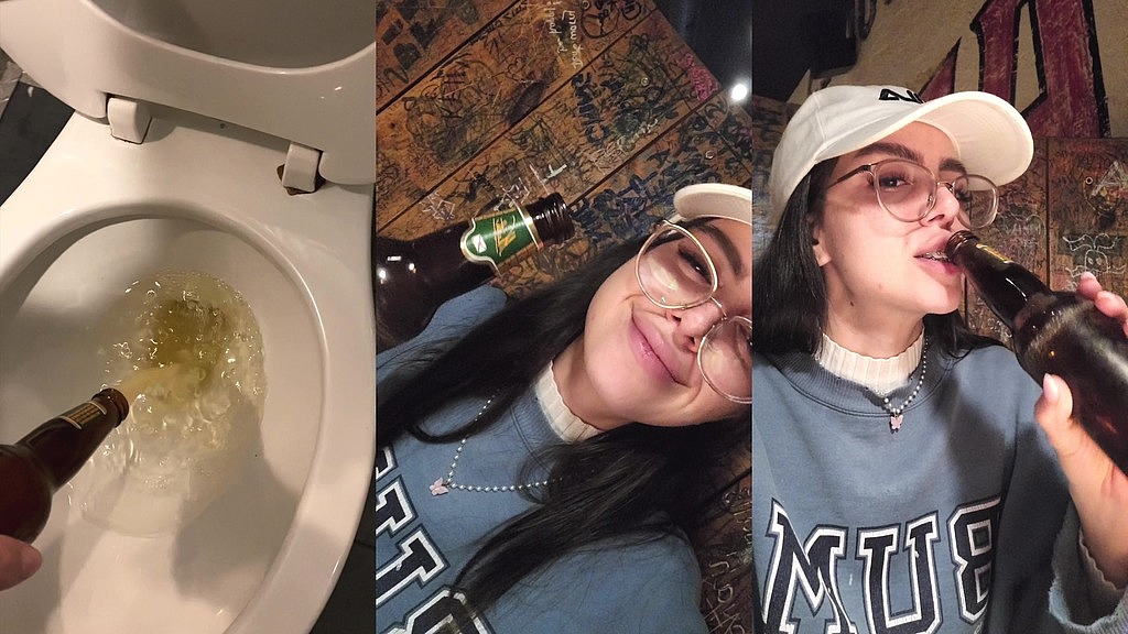 drinking piss in public (dinner date) (Ema Lee, Nick Tracy) drinking piss in public (dinner date) (Ema Lee, Nick Tracy)