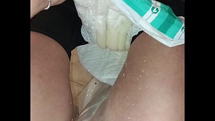 Peeing in diapers and leather pants gets me off