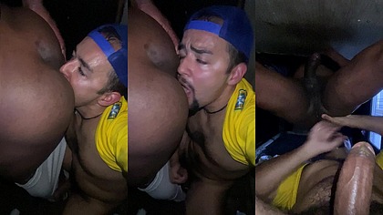 NEGAO DOTADO FOI FODIDO POR DESCONHECIDO NO DARK ROOM