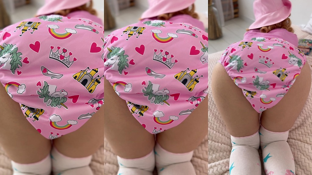 curly diaper princess1 part (Rainbow Satanica) curly diaper princess1 part (Rainbow Satanica)