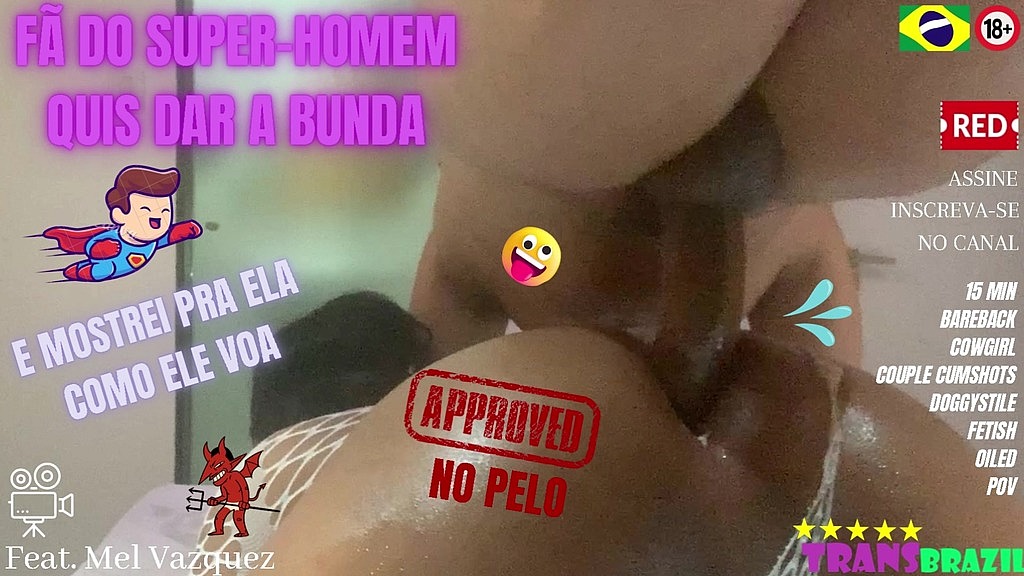 Lucciano Salvatore, Mel Vazquez: fa do super-homem quis dar a bunda e mostrei pra ela como ele voa (AnalVids.com) fa do super-homem quis dar a bunda e mostrei pra ela como ele voa (Lucciano Salvatore, Mel Vazquez)