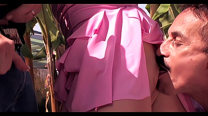 After getting eaten out twice, giving a double blowjob, and getting her pussy filled by...