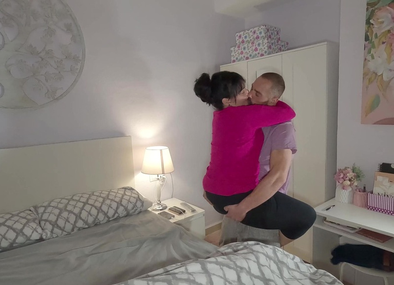 I Fuck My Hot Stepmom Until I Cum Inside Her. Amateur MILF Homemade Sex