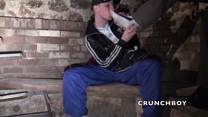 FRENCH PORN PREMIUM wiht gay fucked his friend straight curious big cokc for rough sex 12