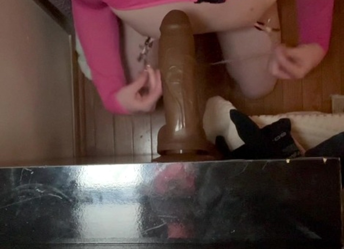 Dildo Blowjob Tease