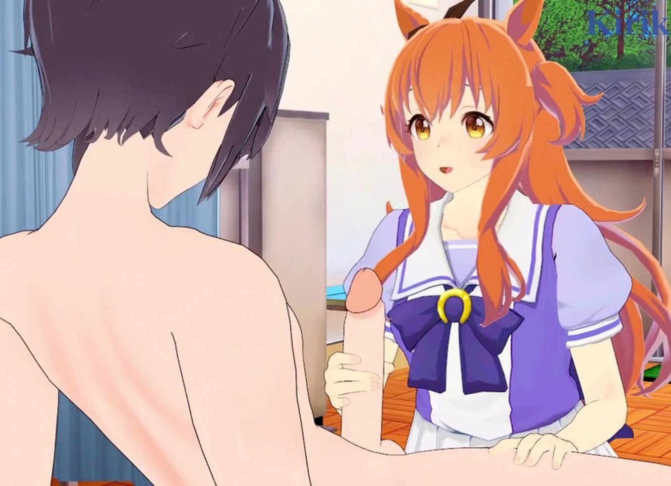 Mayano Top Gun Intense Sex. - Uma Musume Pretty Derby Hentai