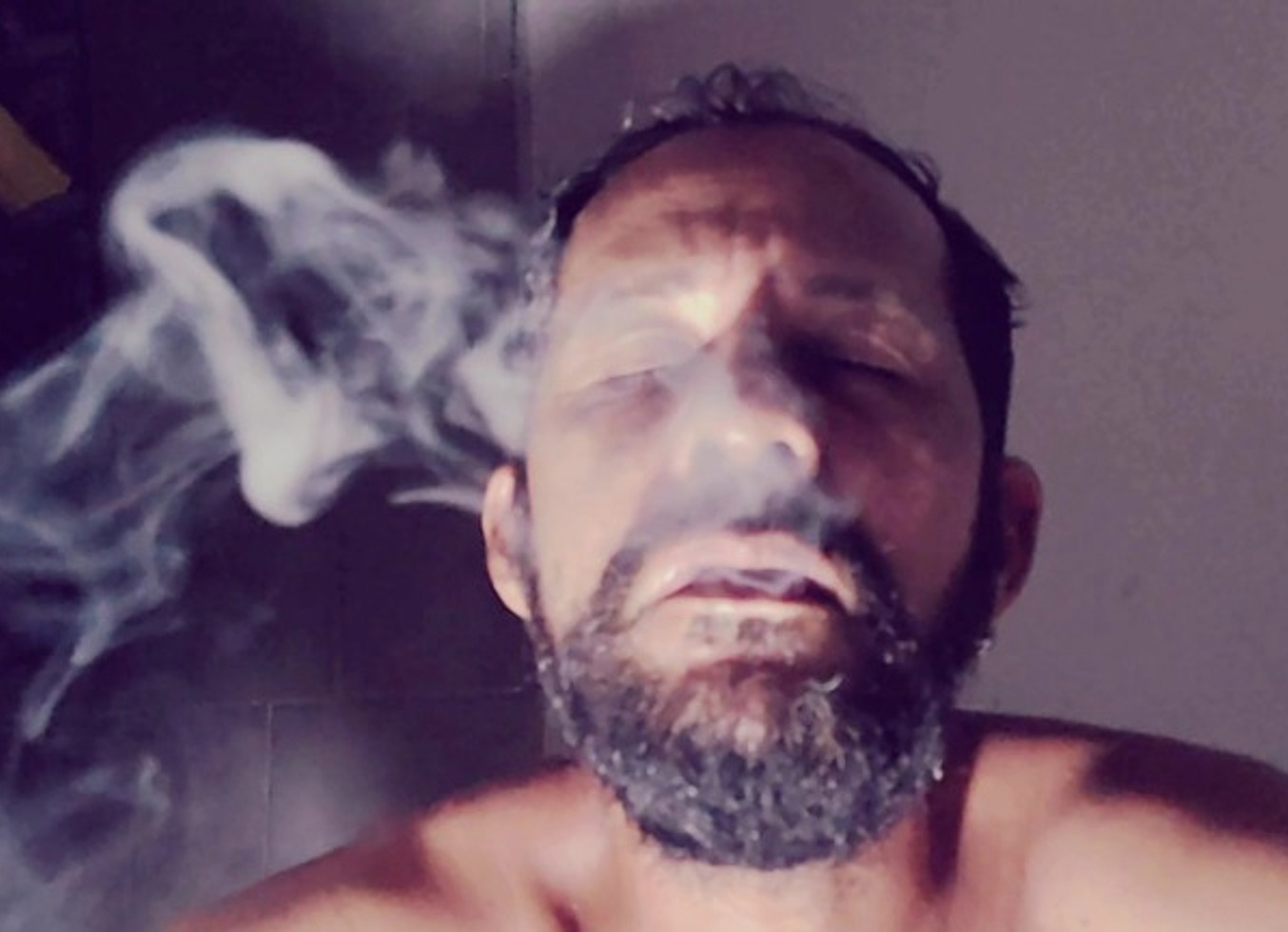 Smoking, Spitting Slow Motion