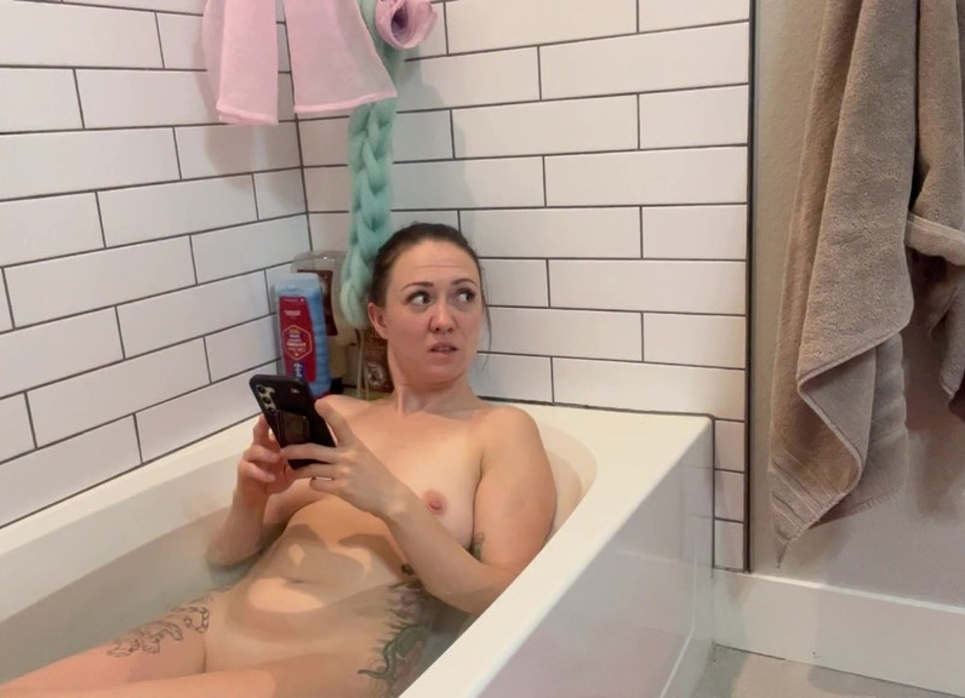 Dickflash Shower Adventure Part 1 New Roommate Forgot To Close The Bathroom Door