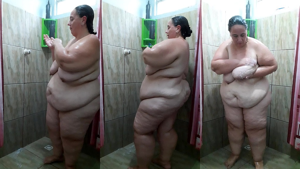 taking a shower, washing my hair, and shaving. (Bianca) taking a shower, washing my hair, and shaving. (Bianca)