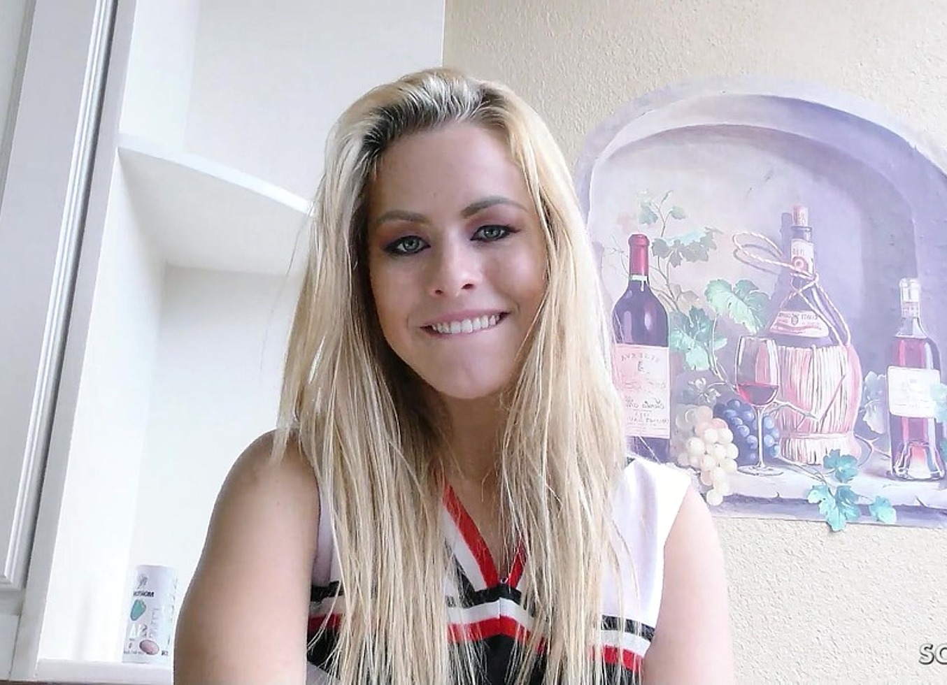 Petite Blonde Cheerleader Teen Lilly Ford Seduce Older Guy Next Door To Old Young Fuck With Rimjob