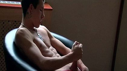 First time on camera - Hanz Mega dick