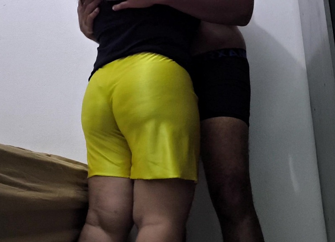 Virgin Schoolboy Entered My Secret Room, Intense Make-Out, Perfect Ass, Big Dick, Handjob Through Underwear