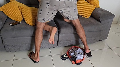 Arquiteto estava indo embora e os pedreiros desceram sua calca e tome rola em todos os comodos da casa.