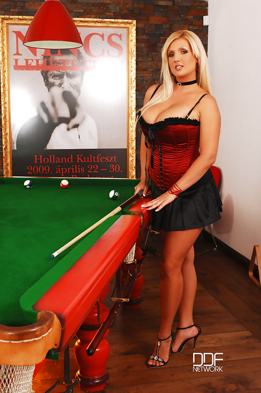 Busty Billiard Babes #2