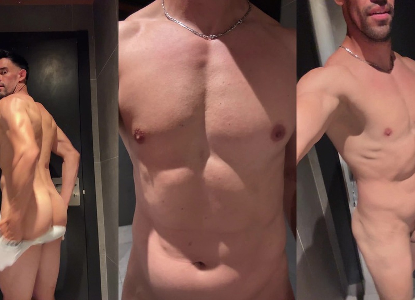 Walking Around Naked On Public Bathroom