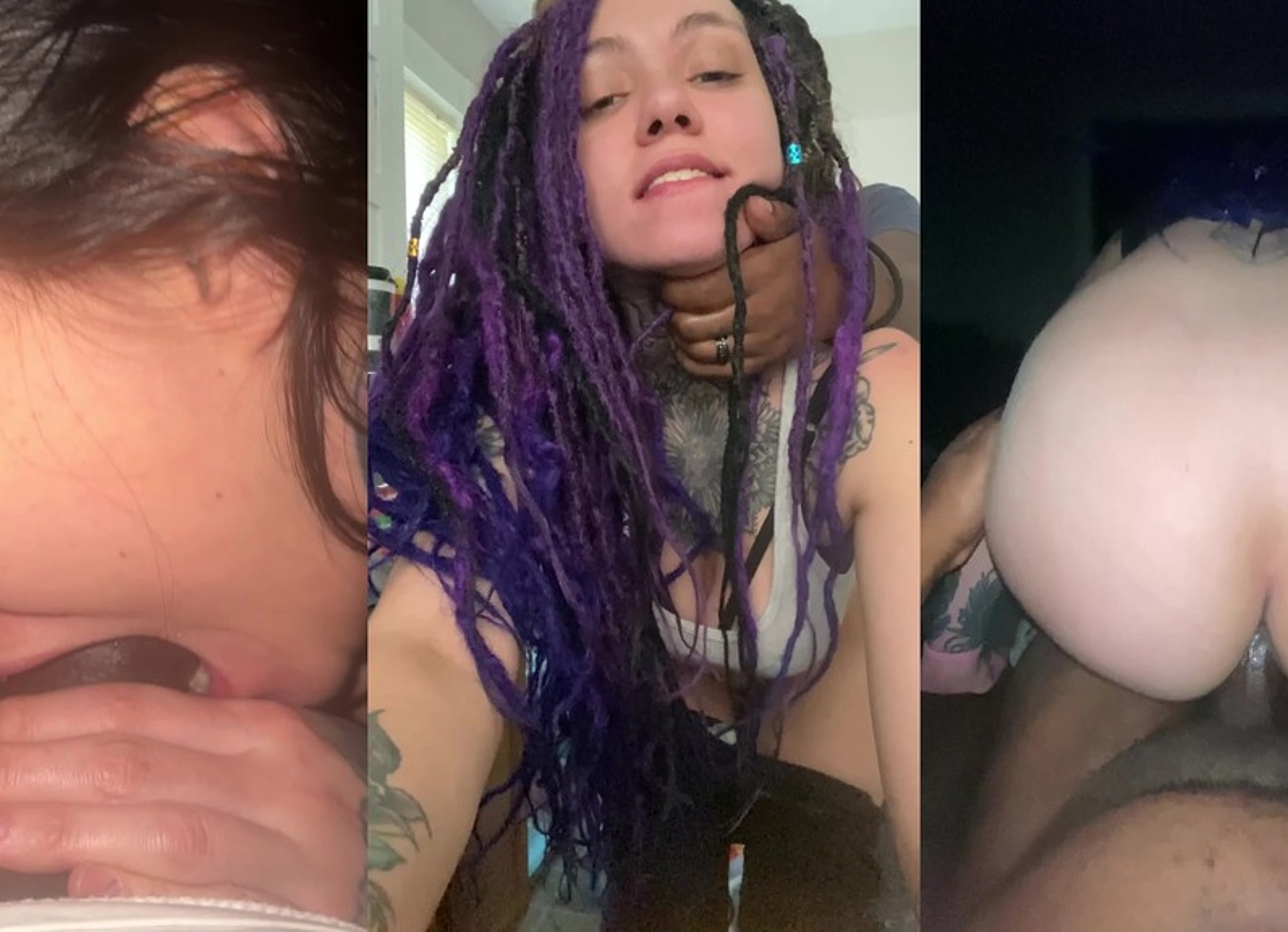 Tatted Beauty Gets Multiple Orgasms Through Training