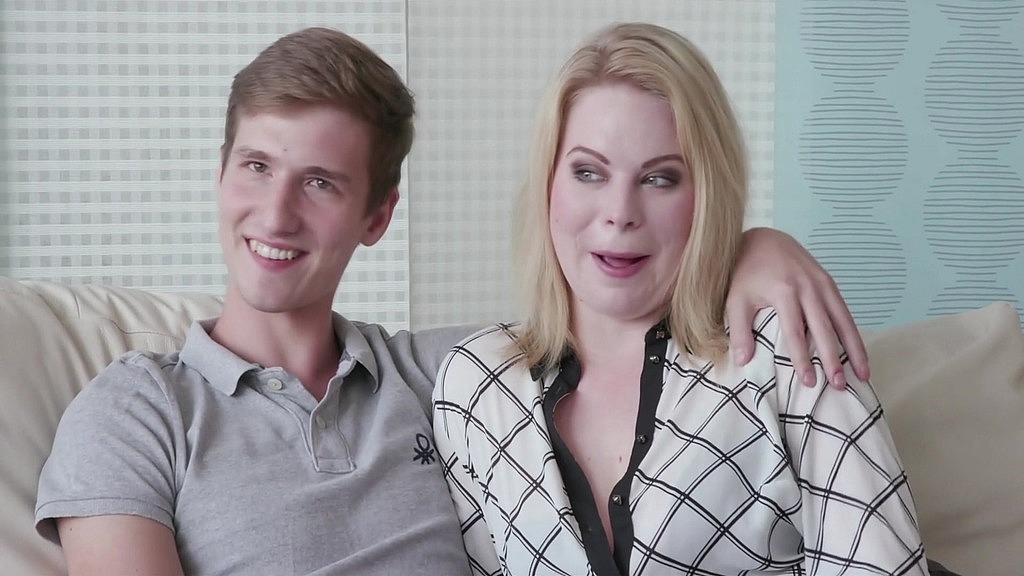 Adry Berty fucks a well hung stud as her meek husband sits cuckolded