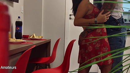 I filmed my friend fucking her boyfriend