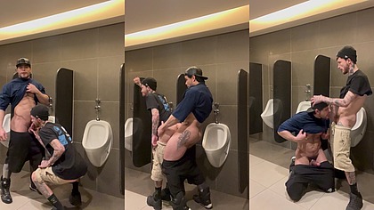 ENCONTREI UM ATOR PORNO NO BANHEIRO DO SHOPPING