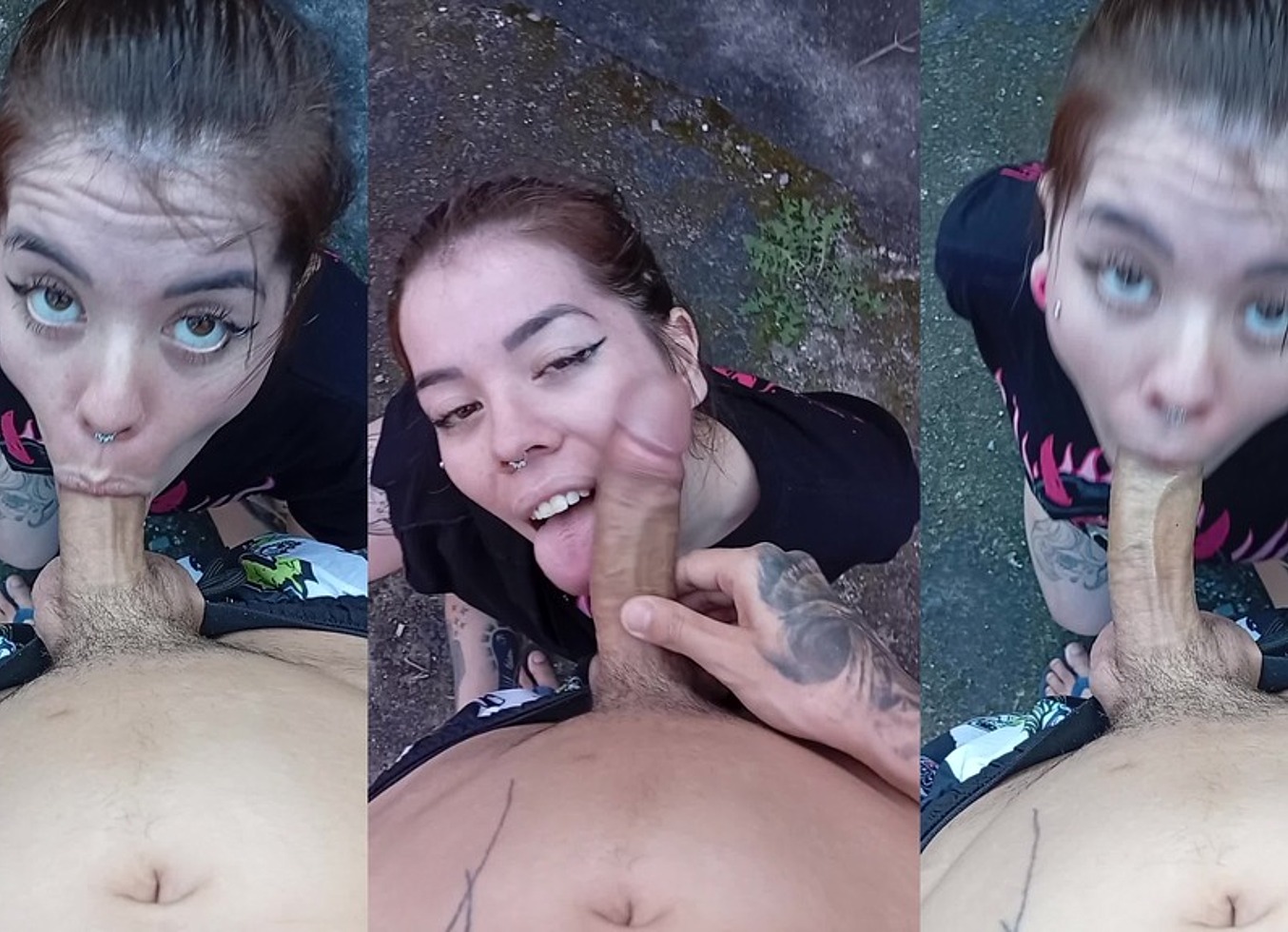 Mamando No Quintal Publico