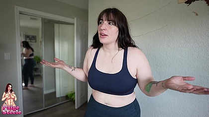 Room Mate LOVES My Sweaty, Gym Buttcrack