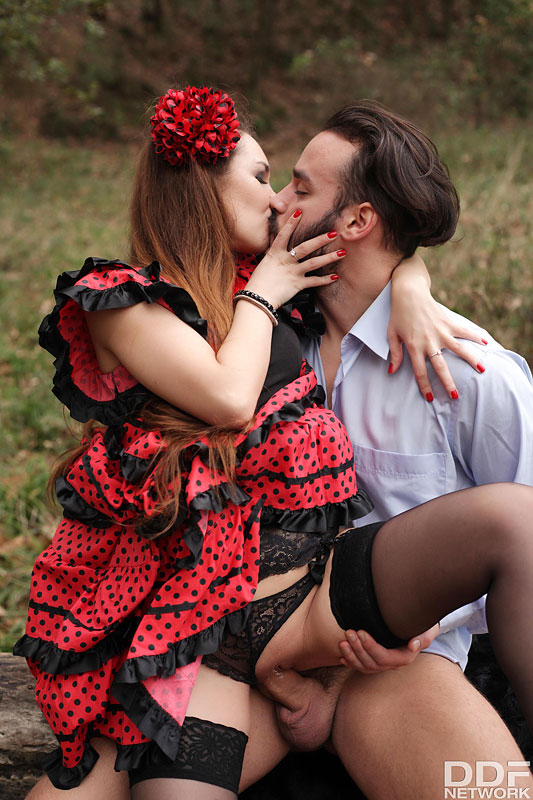 Slim Babe Wants Cum in Mouth: Adorable Teen Fucked By The Trees #11