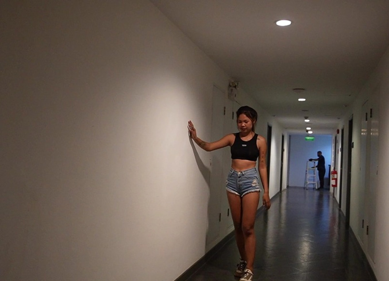 Confused Girl Enters Wrong Hotel Room
